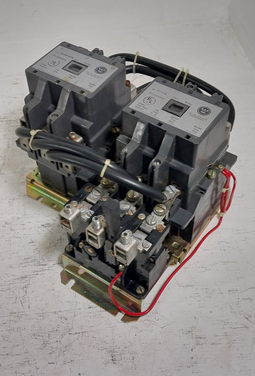 Westinghouse Size 3 Reversing Motor Starter 120V Coil 90 Amp